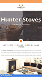 Mobile Screenshot of hunterstoves.co.uk